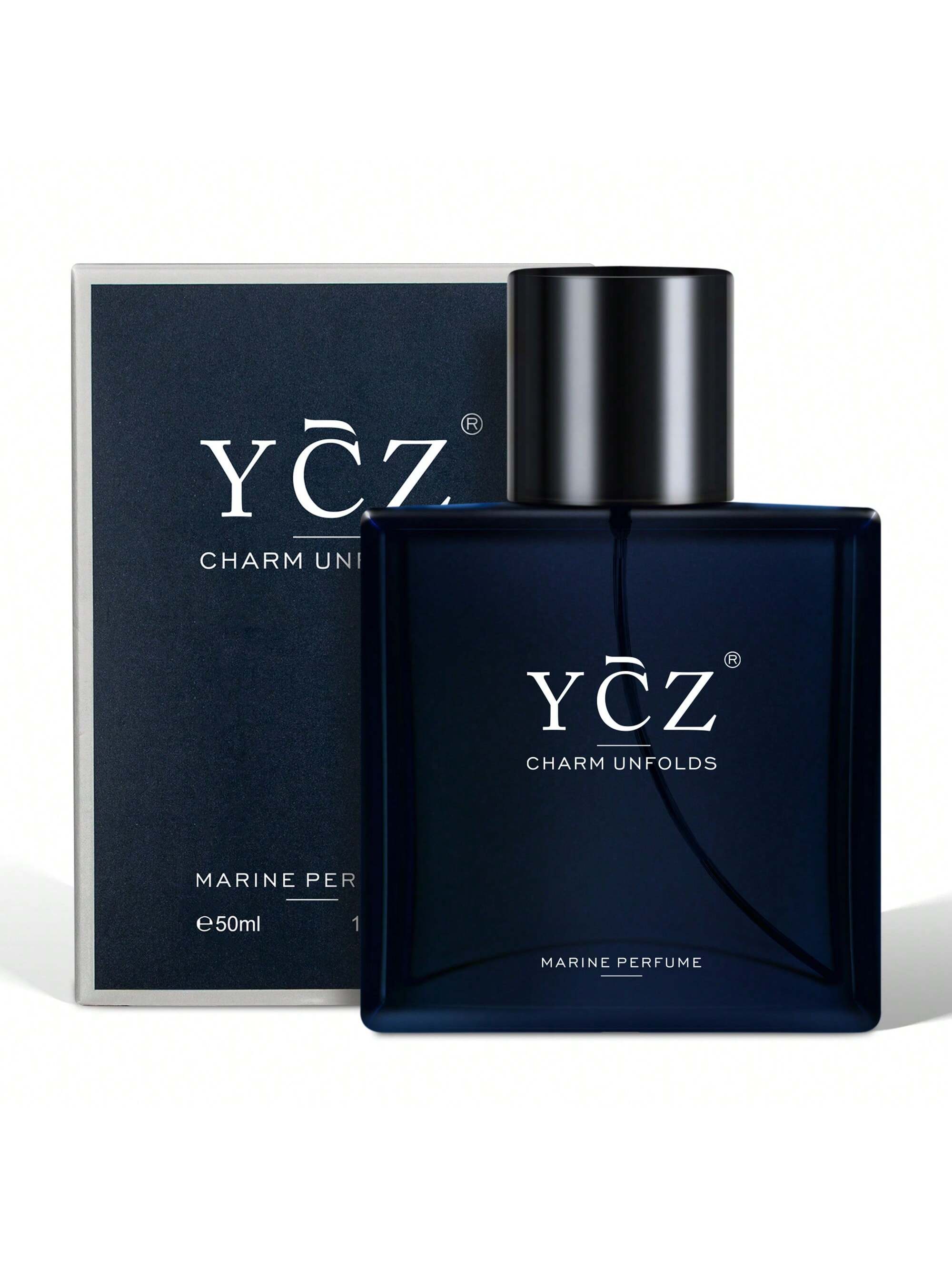 YCZ Midnight Ocean Men's Perfume - 1.7 Fl Oz | Captivating Fragrance with Citrus and Warm Notes | Ideal Gift for Gentlemen on Special Occasions