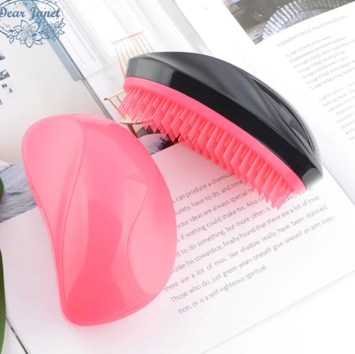 Customizable Logo Mango Plastic Anti-Static Hair Comb