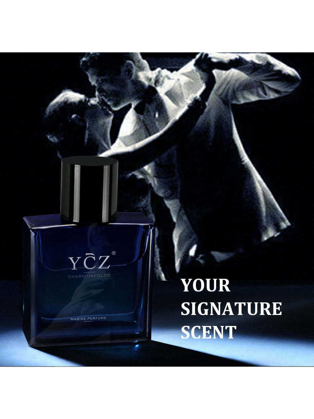 YCZ Midnight Ocean Men's Perfume - 1.7 Fl Oz | Captivating Fragrance with Citrus and Warm Notes | Ideal Gift for Gentlemen on Special Occasions